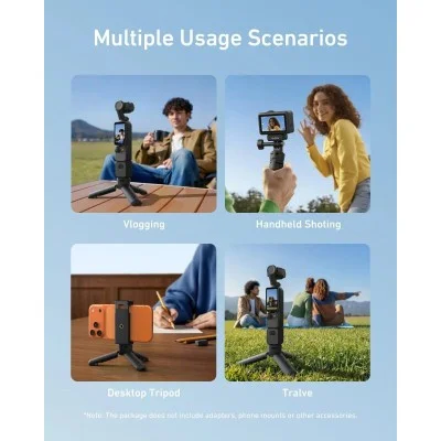 Telesin Mini Quick-Open Tripod - Black